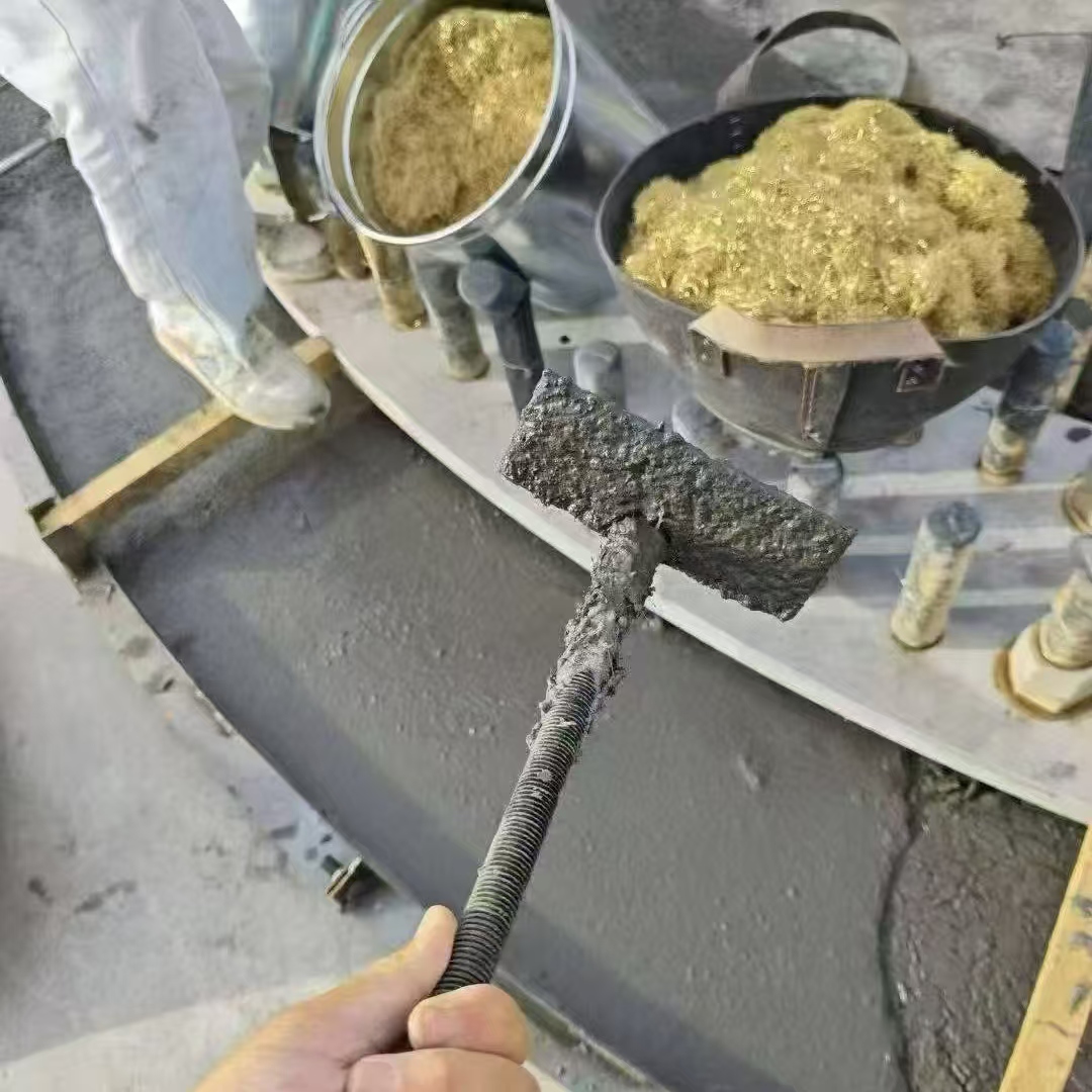 讷河C120钢纤维高强无收灌浆料 轧机压缩机汽轮机发电机锻压设备底座灌浆材料